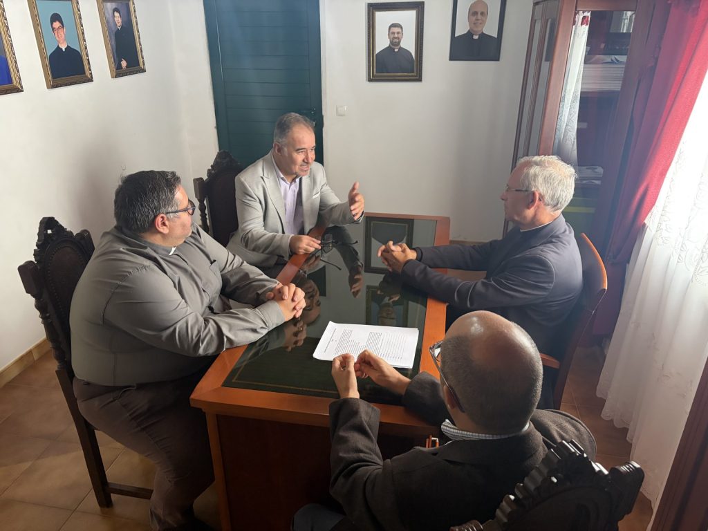 Reunião com o Presidente da Junta dos Fenais da Ajuda